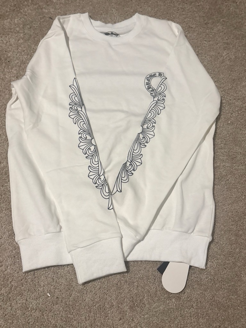 Chrome Hearts White Long Sleeve